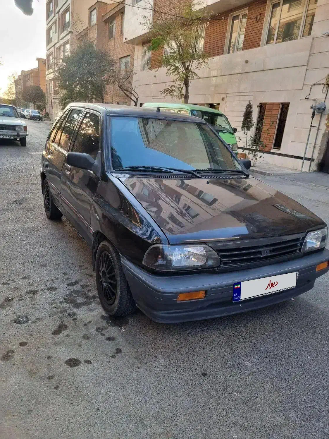 پراید هاچبک مشکی هیدرولیک مدل ۸۸|خودرو سواری و وانت|تهران, شهرک گلها (تهرانسر)|دیوار