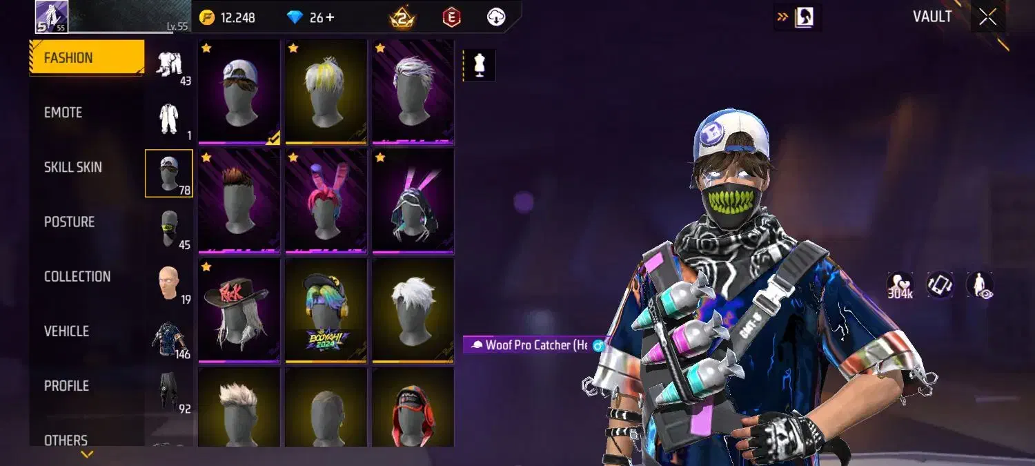 اکانت فری فایر|کنسول، بازی ویدئویی و آنلاین|کاشمر, |دیوار