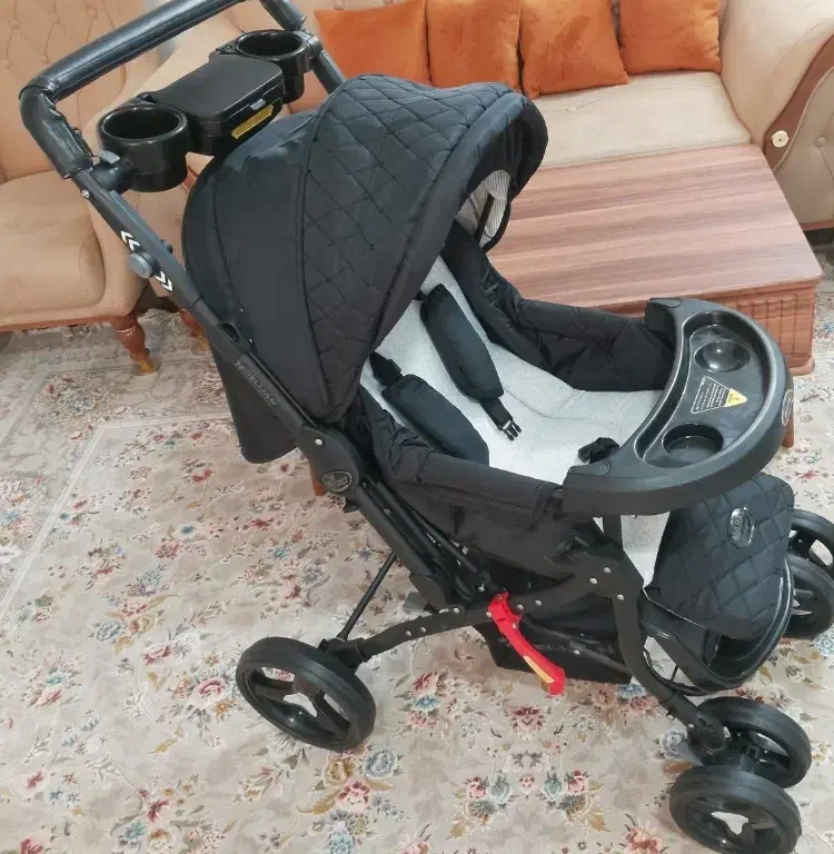 کالسکه دلیجان مدل بنیتا به رنگ مشکی|کالسکه و لوازم جانبی|قزوین, |دیوار