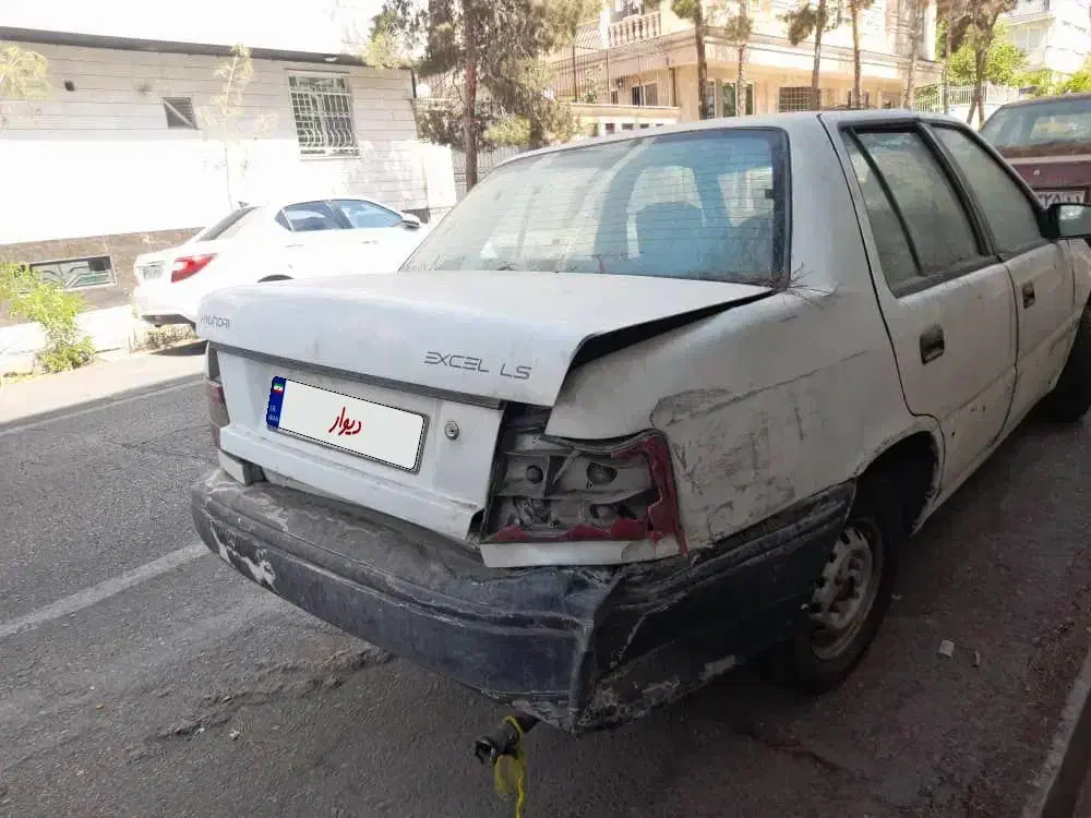 فروش خودرو فرسوده / تصادفی هیوندای اکسل ۱۹۹۳|خودرو سواری و وانت|تهران, نیروی هوایی (پیروزی)|دیوار