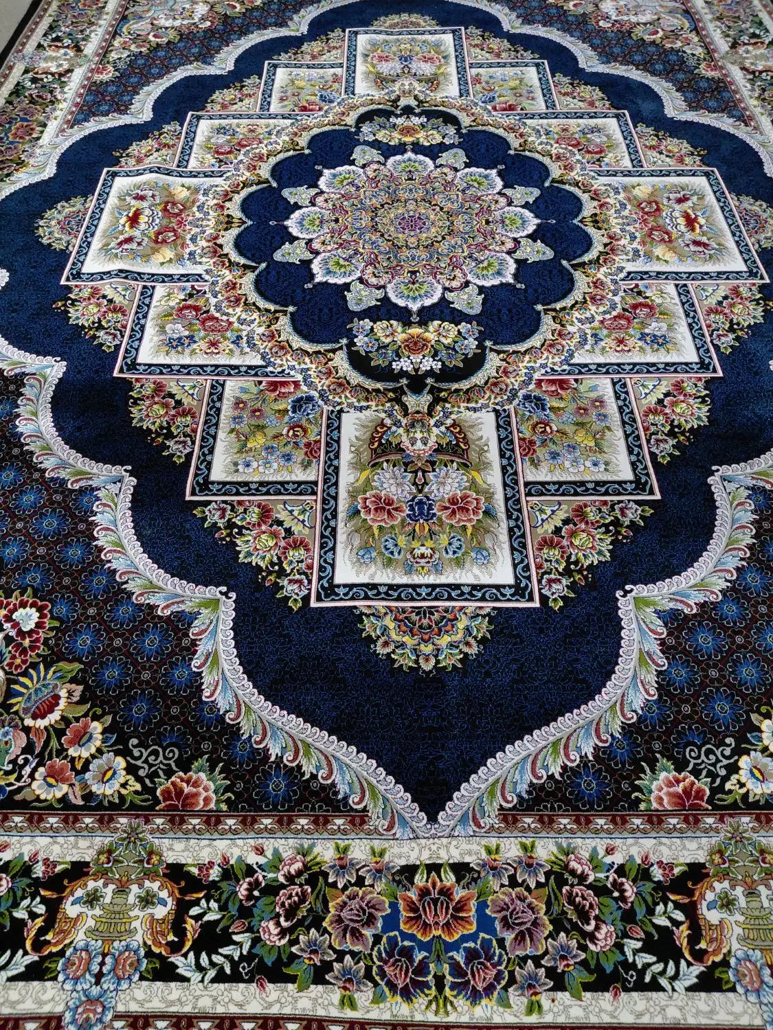دوتا قالی ۱۲ متره|فرش|ورامین, خیر آباد|دیوار