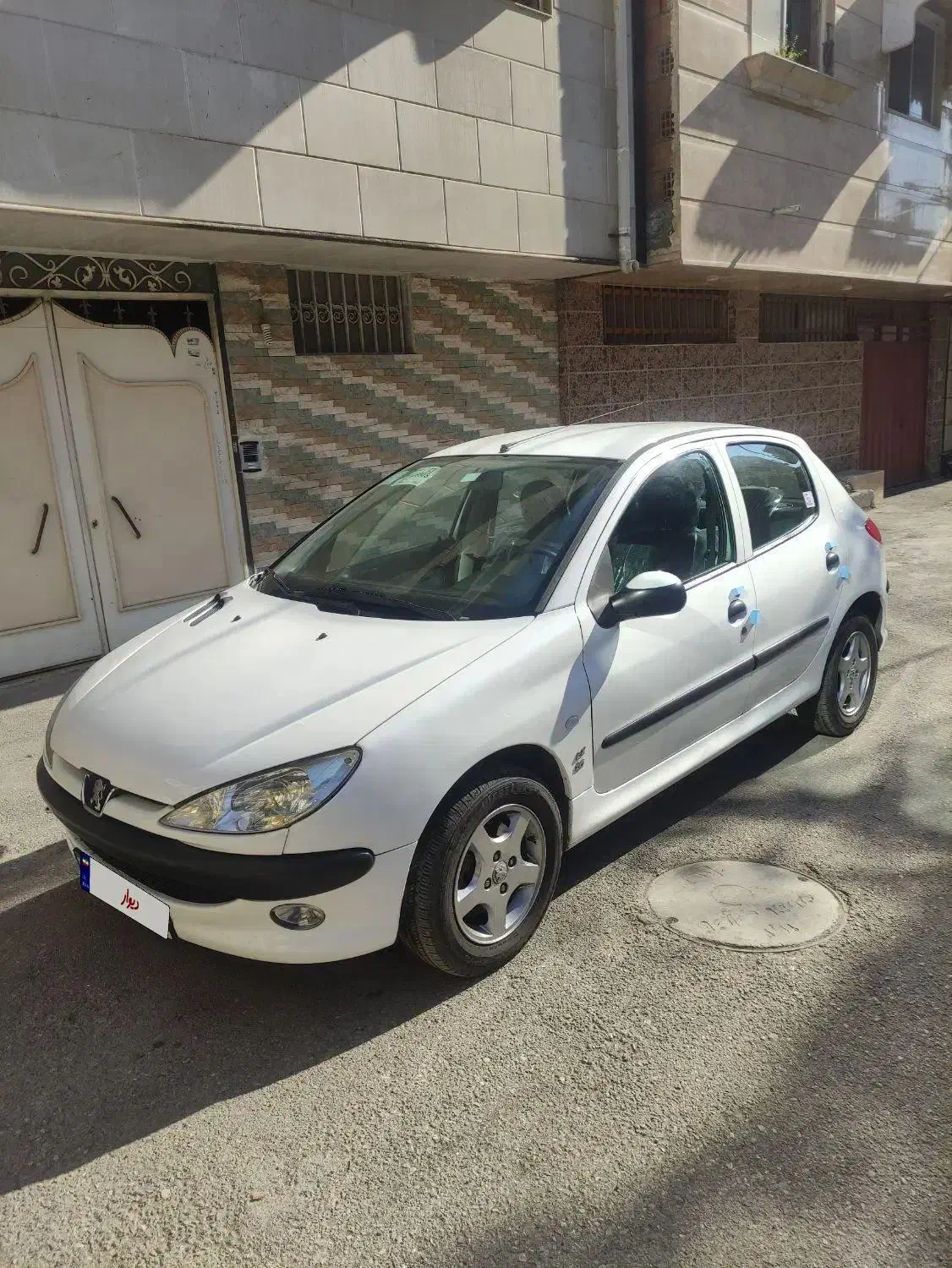 206 تیپ 5 مدل93 دریچه سیمی بیرنگ|خودرو سواری و وانت|قائمشهر, |دیوار