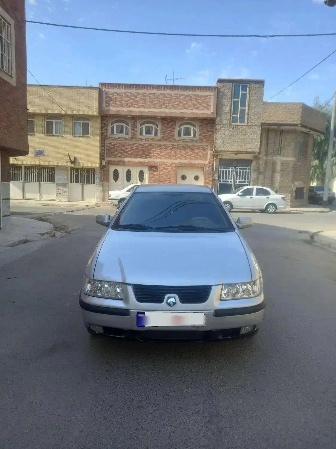 سمند نقره ای تمیز مدل ۸۴|خودرو سواری و وانت|قم, یزدان‌شهر|دیوار