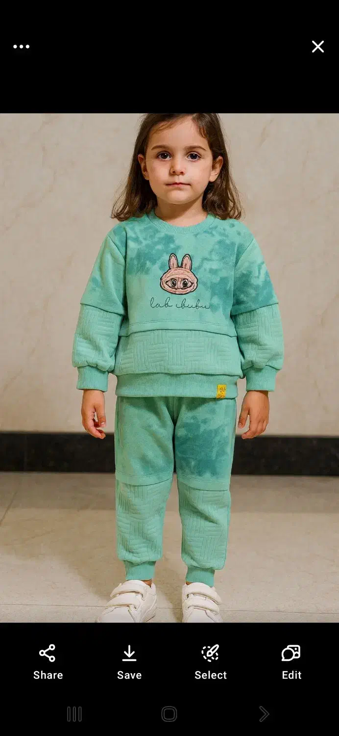 ست دخترانه|کفش و لباس بچه|دهق, |دیوار