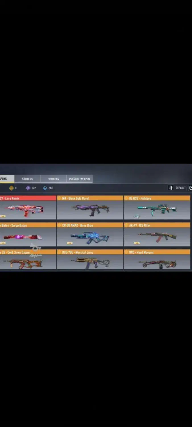 اکانت کالاف 2ملیون طاق هم میزنم|کنسول، بازی ویدئویی و آنلاین|لشت نشا, |دیوار