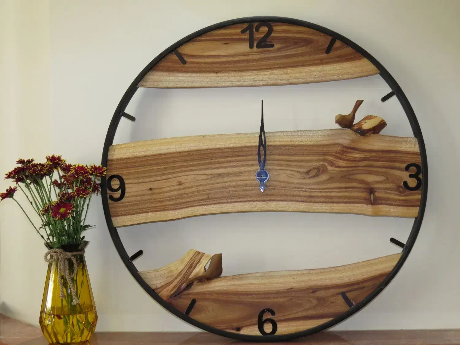 ساعت دیواری روستیک|ساعت دیواری و تزئینی|اصفهان, جوزدان الیادران|دیوار