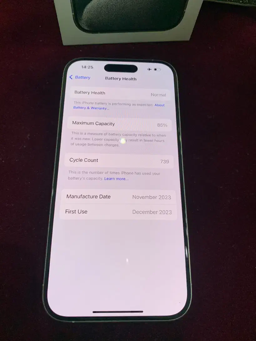 رجیسترiphone 15 pro 128|موبایل|تهران, نازی‌آباد|دیوار