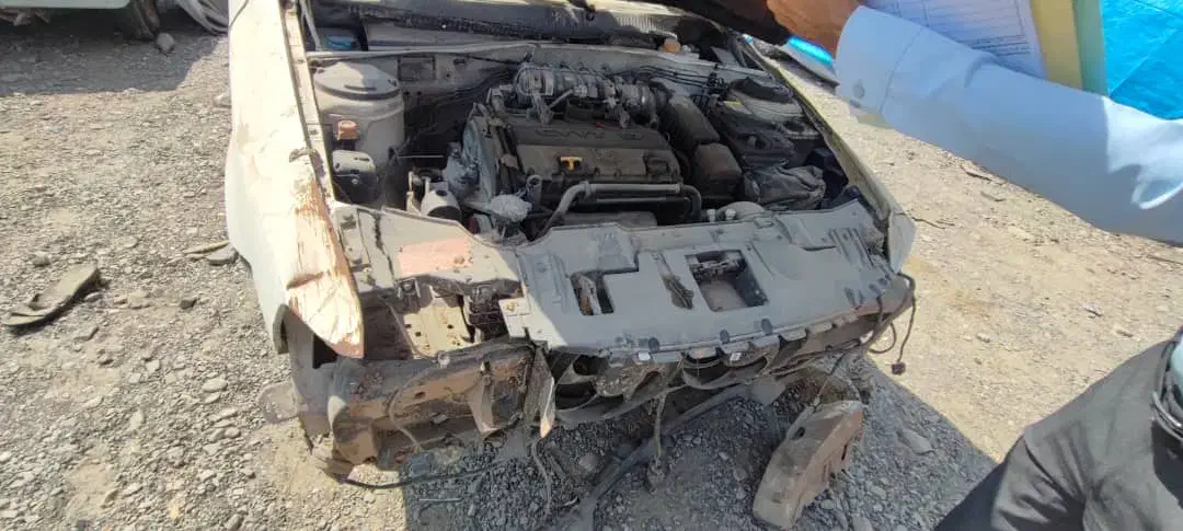 سمند تصادفی ef7 مدل ۹۷|خودرو سواری و وانت|شیراز, کیان شهر|دیوار