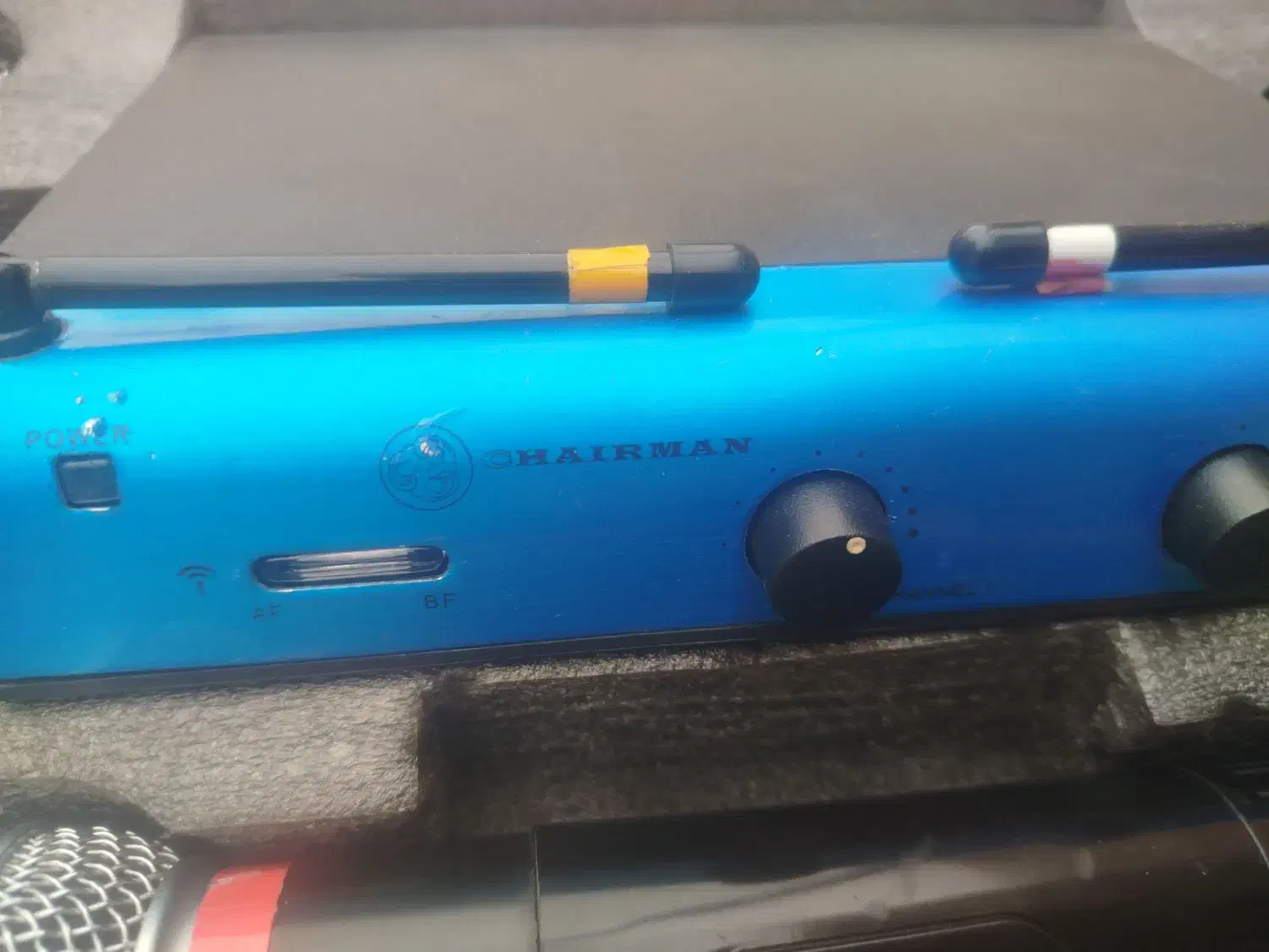 فروش میکروفن بیسیم چیرمن در حد نو Chairman HH-222|صوتی و تصویری|قم, نیروگاه|دیوار