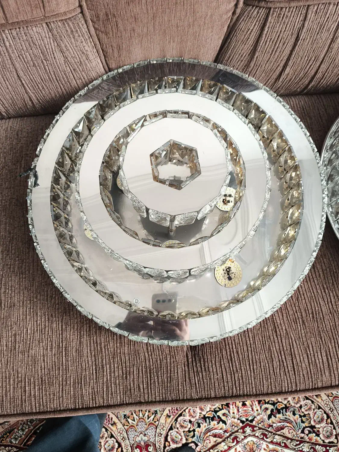 لوستر|لوستر و چراغ آویز|مهاباد (آذربایجان غربی), |دیوار