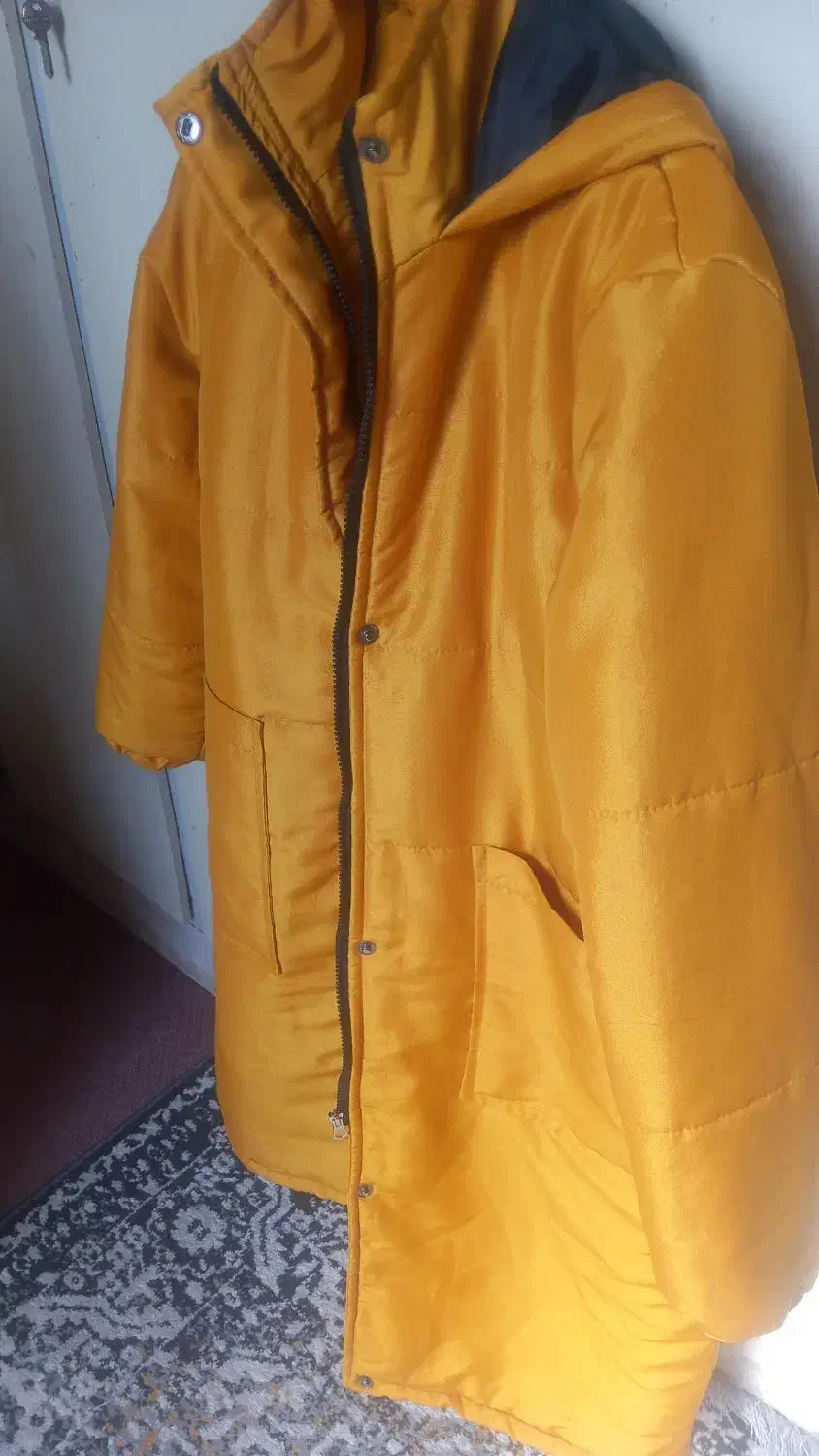 کاپشن ضدآب بسیار گرم درحد نو لباس گرم زمستانه|لباس|اردکان, |دیوار