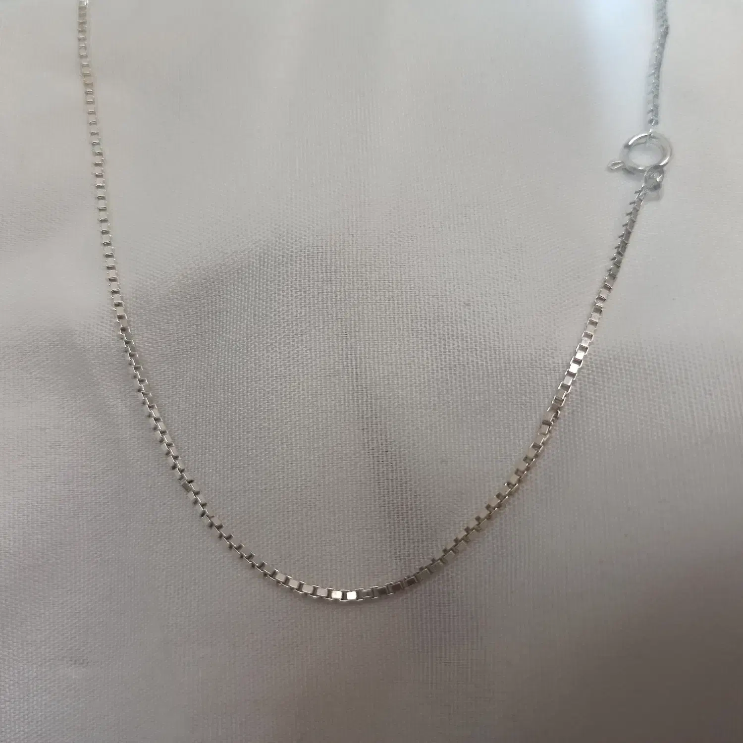 زنجیر نقره طرح ونیزی کد ۶۶۳|جواهرات|اصفهان, مولوی|دیوار