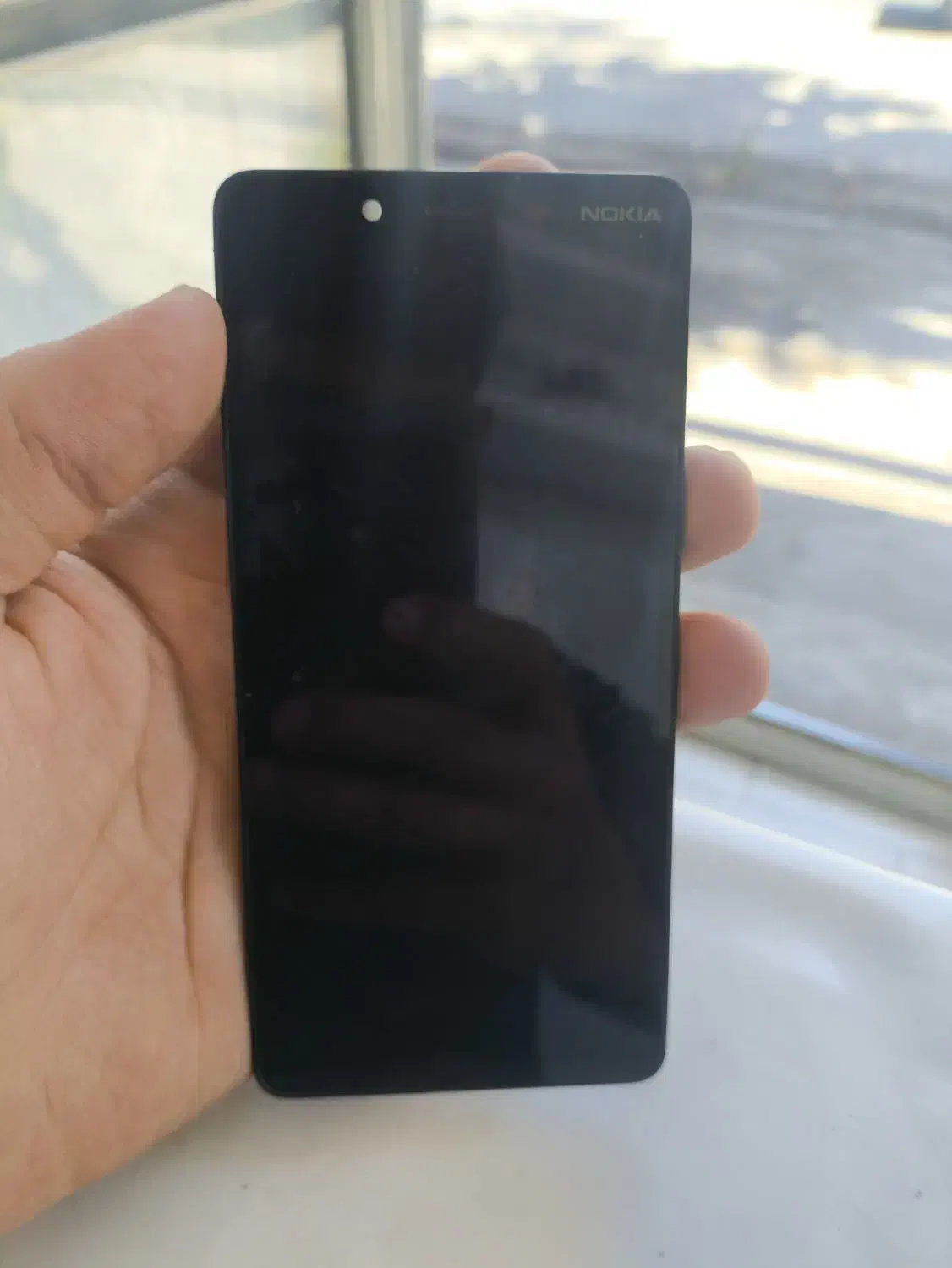 ال سی دی فابریک رو کار نوکیا وان پلاس با فریم|لوازم جانبی موبایل و تبلت|مراغه, |دیوار