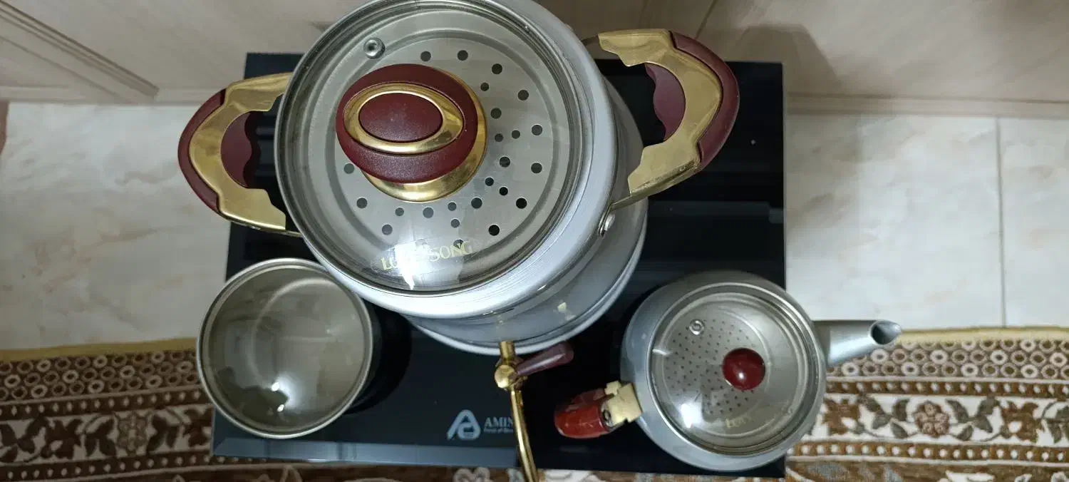 کتری و قوری برند luve song|قوری، کتری، قهوه‌ساز دستی|کاشان, فاز ۲ ناجی آباد|دیوار