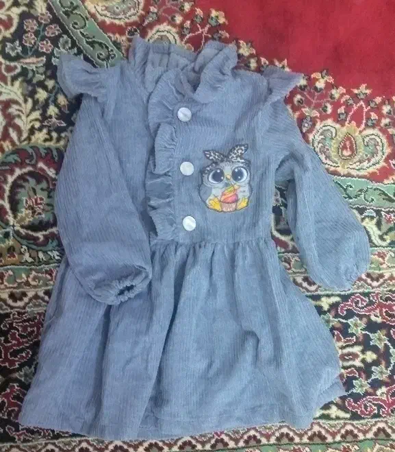 پیراهن پاییزه|کفش و لباس بچه|زاهدان, |دیوار