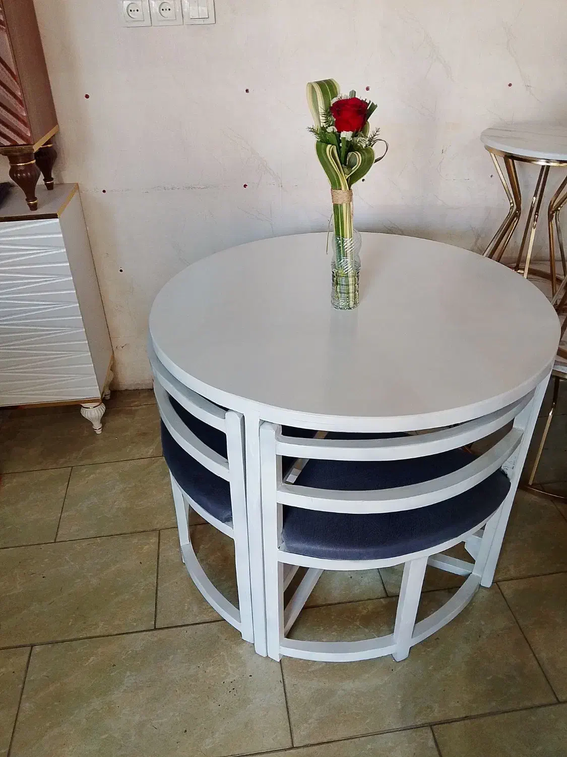 میز ناهارخوری کم جا|میز و صندلی غذاخوری|کاشان, ترک آباد|دیوار