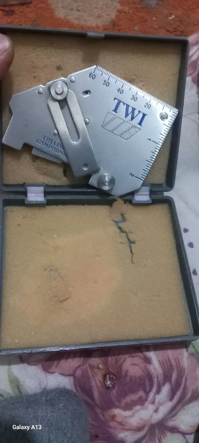 گیج جوشکار ی TWI انگلستان اصل درحد زیر قیمت|ابزارآلات|تهران, بیسیم|دیوار