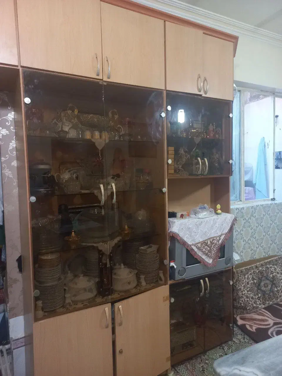 فروش کمد دیواری|کتابخانه، شلف، قفسه‌های دیواری|تبریز, |دیوار