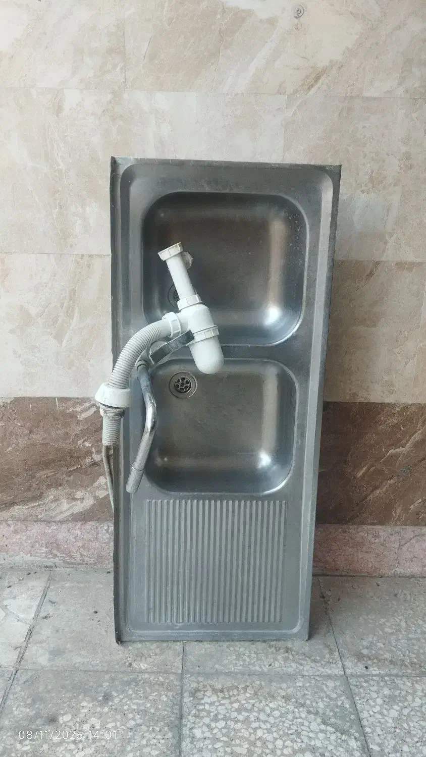 سینک دوقلو رو کار|مصالح و تجهیزات ساختمان|مشهد, تربیت (صدف)|دیوار