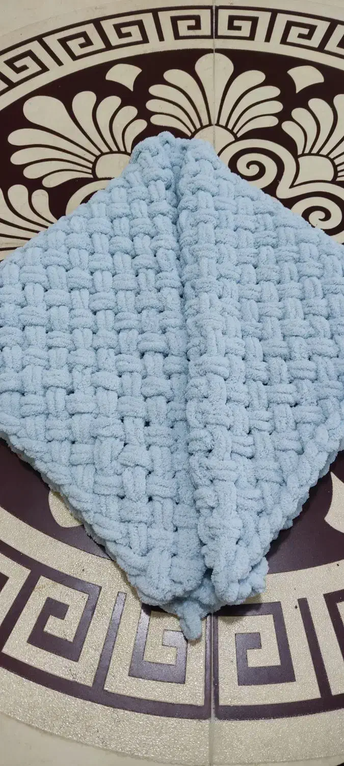 پتو دست بافت نوزادی|اسباب و اثاث بچه|خرم‌آباد, |دیوار