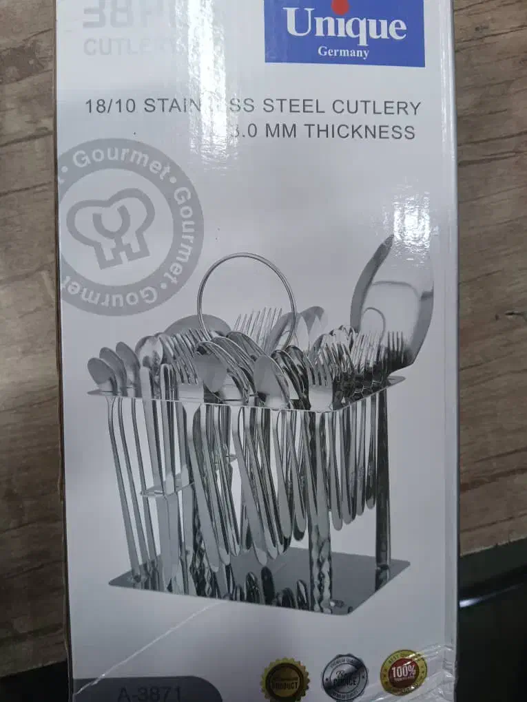 قاشق چنگال 6نفره یونیک اصل|ظروف سرو و پذیرایی|تبریز, |دیوار