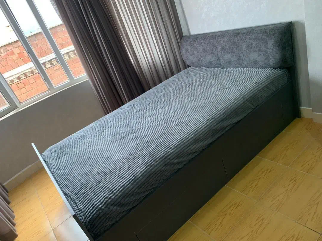 فروش تخت خواب و تشک طبی سایز نوجوان|تخت و سرویس خواب|مریوان, |دیوار