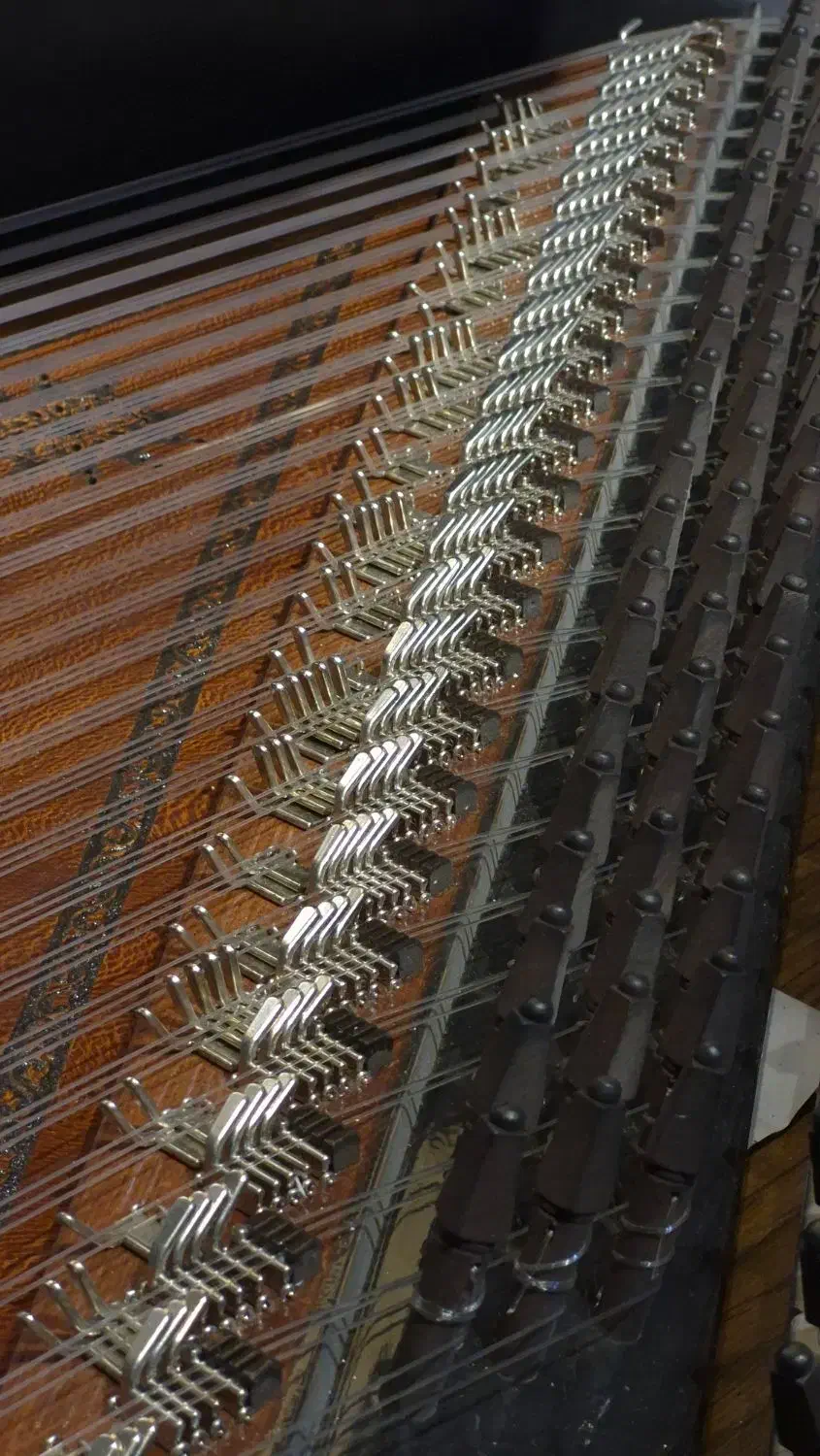 قانون مصطفی ساغلام|سازهای سنتی|تهران, بهارستان|دیوار