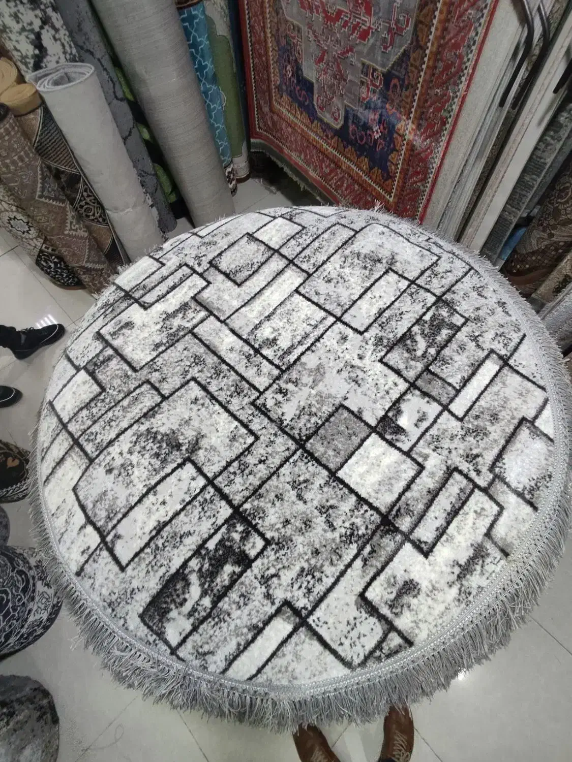 قالیچه گرد|گلیم، جاجیم، گبه|بندرعباس, |دیوار