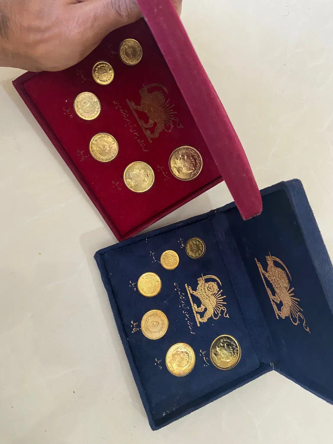 پک سکه های پهلوی اصل|کلکسیون سکه، تمبر، اسکناس|مشهد, جاهد شهر|دیوار