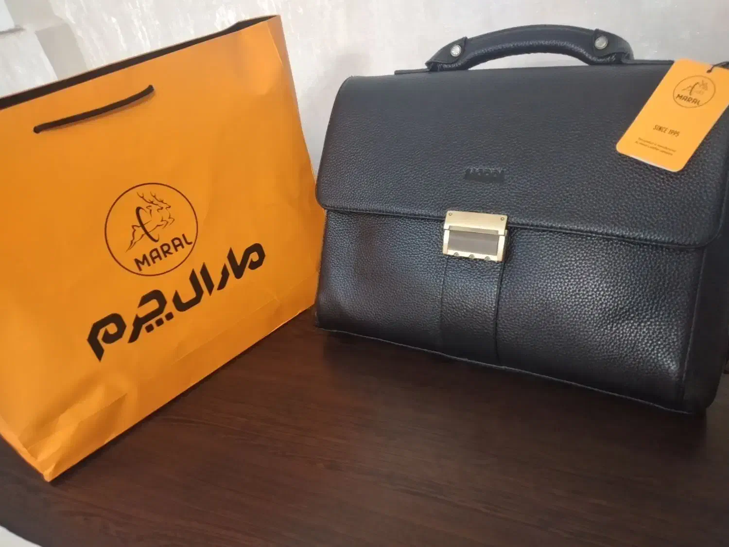 کیف اداری مارال چرم نو|کیف، کفش، کمربند|قزوین, |دیوار