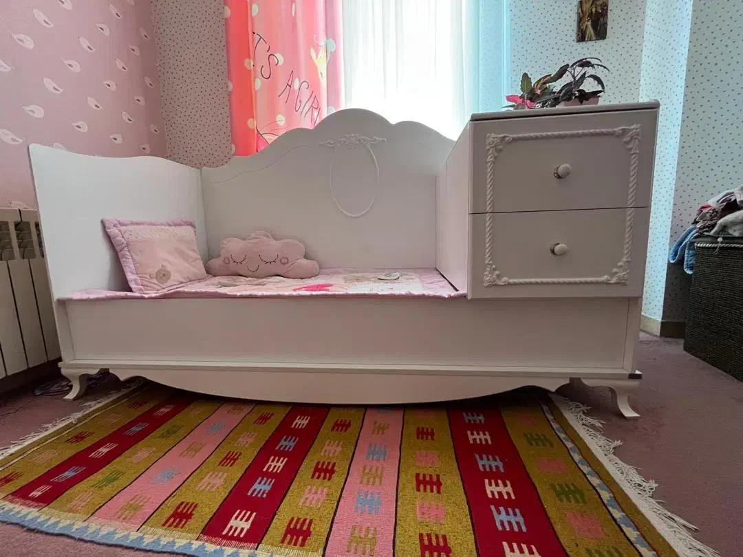 تخت خواب نوزاد نوجوان برند آوید|تخت و سرویس خواب|سنندج, |دیوار