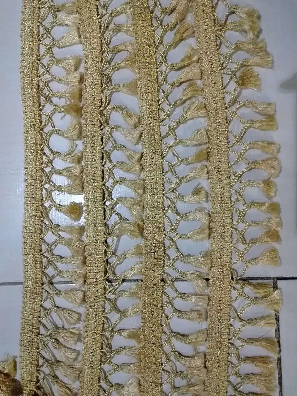 ریشه منگوله پرده...|پرده، رانر، رومیزی|مشهد, ابوذر|دیوار