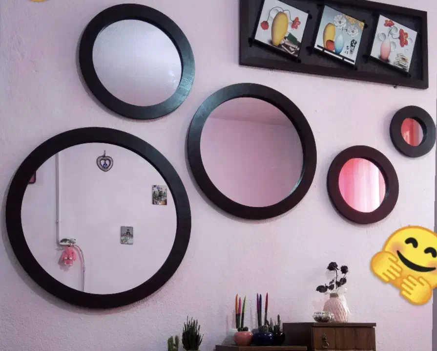 آینه ۵ تکه بزرگ|آینه|رشت, کوی مهر|دیوار