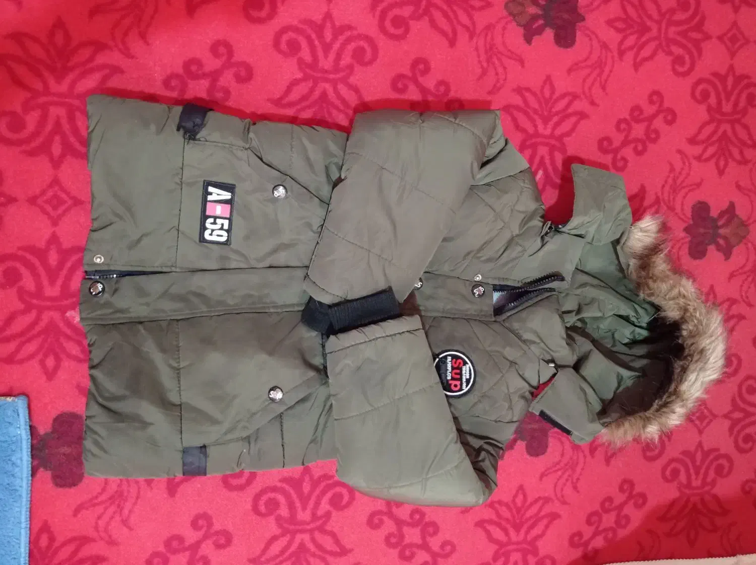 دوتا کاپشن و پالتو دخترانه پسرانه|کفش و لباس بچه|مسجد سلیمان, |دیوار