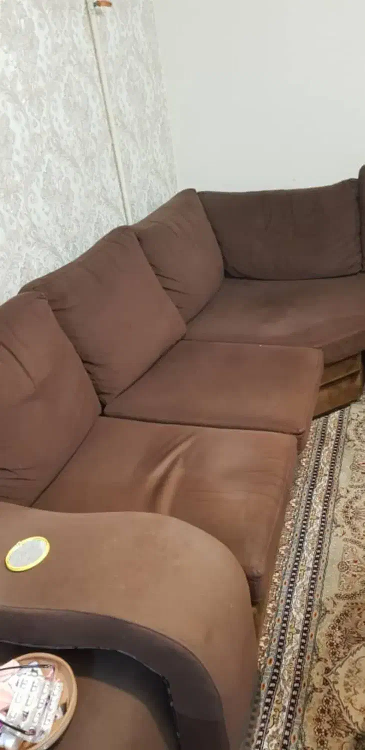 یک دست مبل ال|مبلمان خانگی و میز عسلی|اهواز, شهدای انتظامی|دیوار