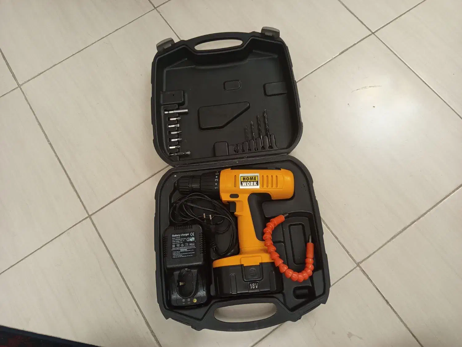 دریل شارژی هوم ورک 18 ولت|ابزارآلات|ری, دولتآباد|دیوار