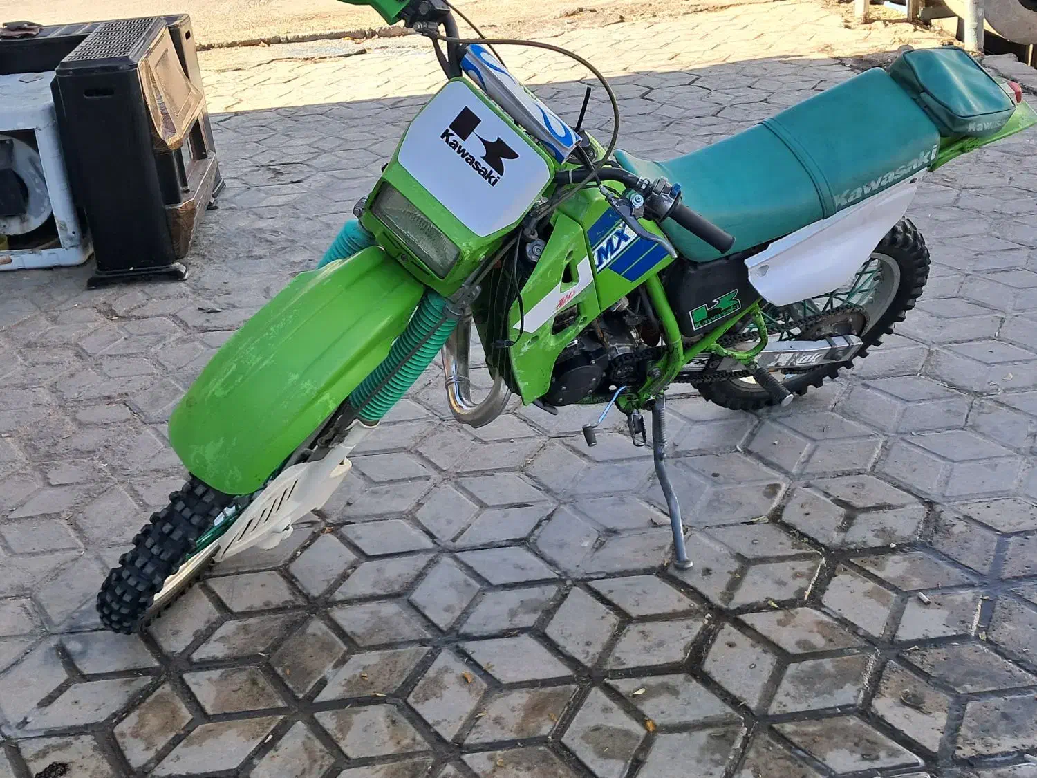 kmx200 مدارک دار کاوازاکی تریل|موتورسیکلت|گناباد, |دیوار