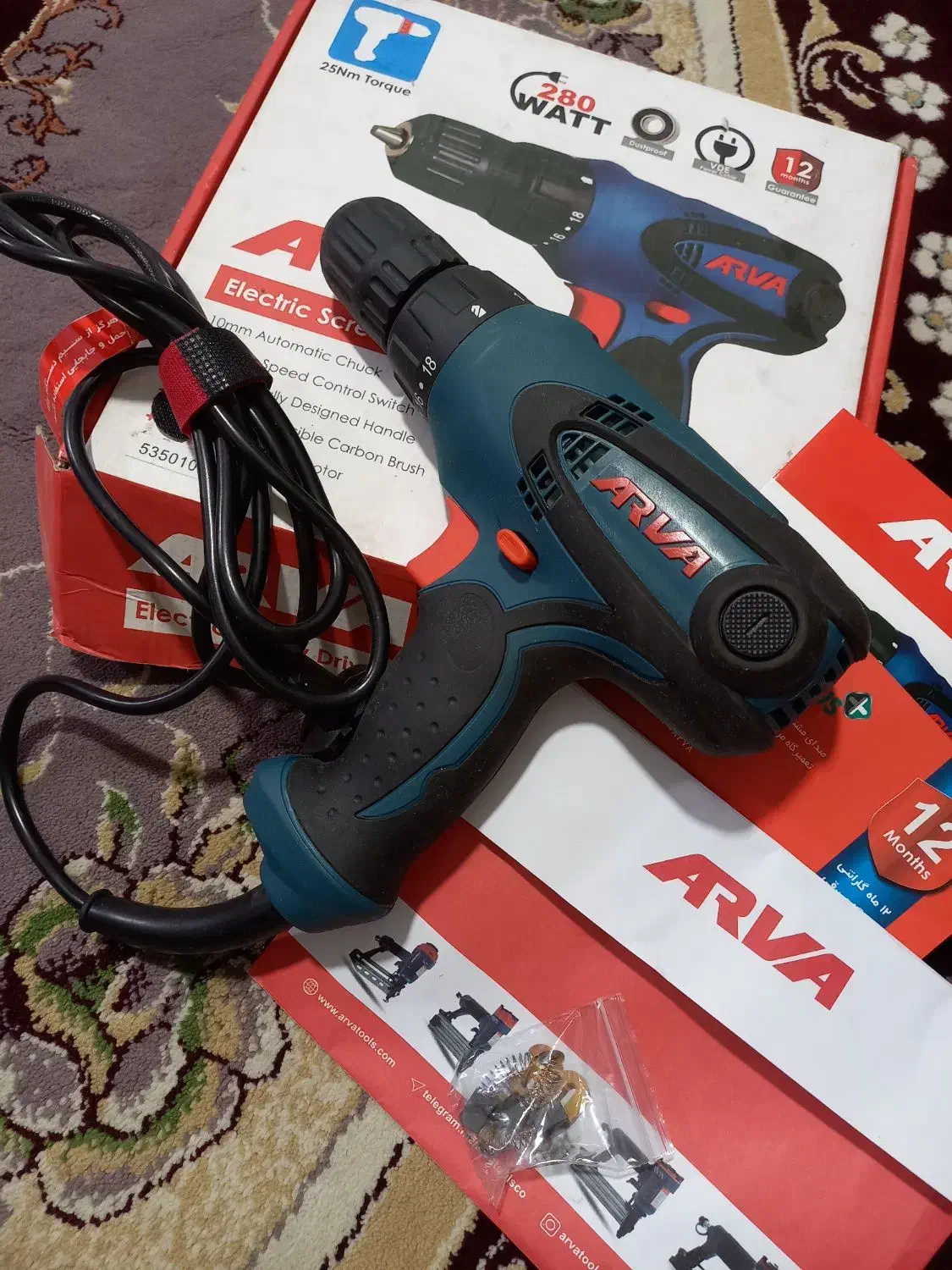 دریل پیچ گوشتی برقی Arva|ابزارآلات|خان ببین, |دیوار