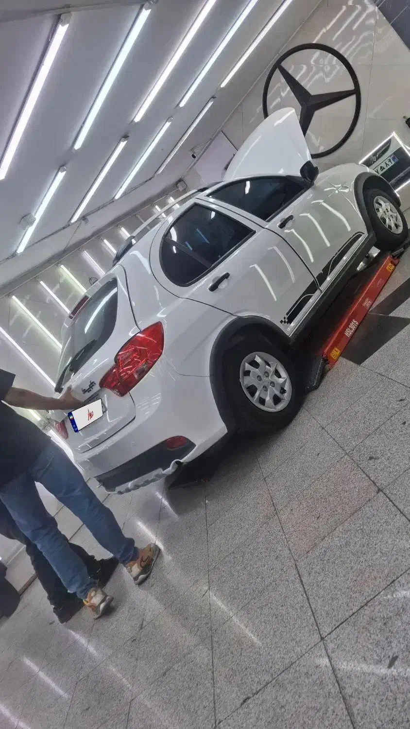 کویک Rپارس خودرویی سفید مشکی بی رنگ|خودرو سواری و وانت|تهران, گلچین|دیوار