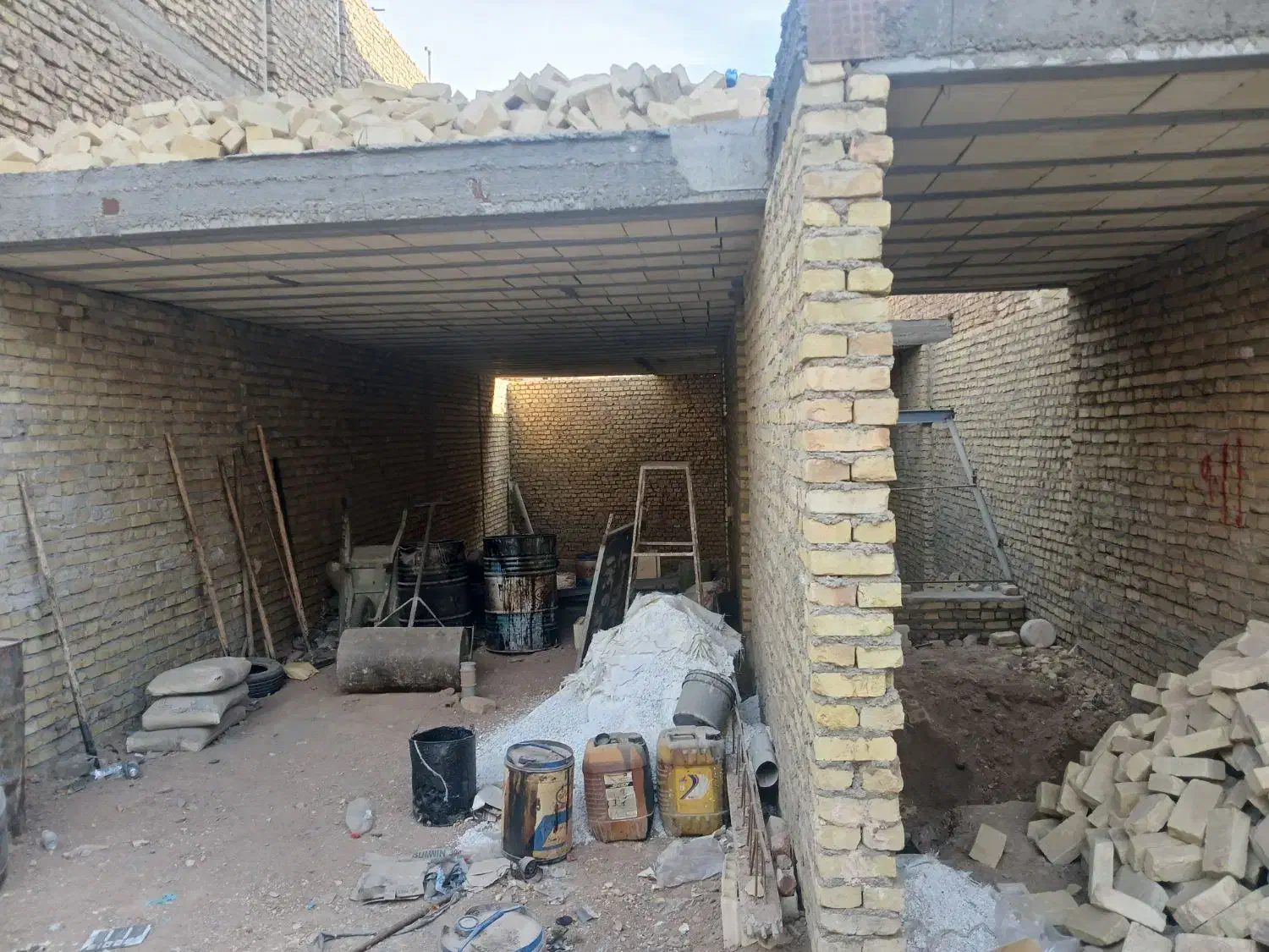 خانه نیمه ساز|فروش زمین و ملک کلنگی|یزد, |دیوار