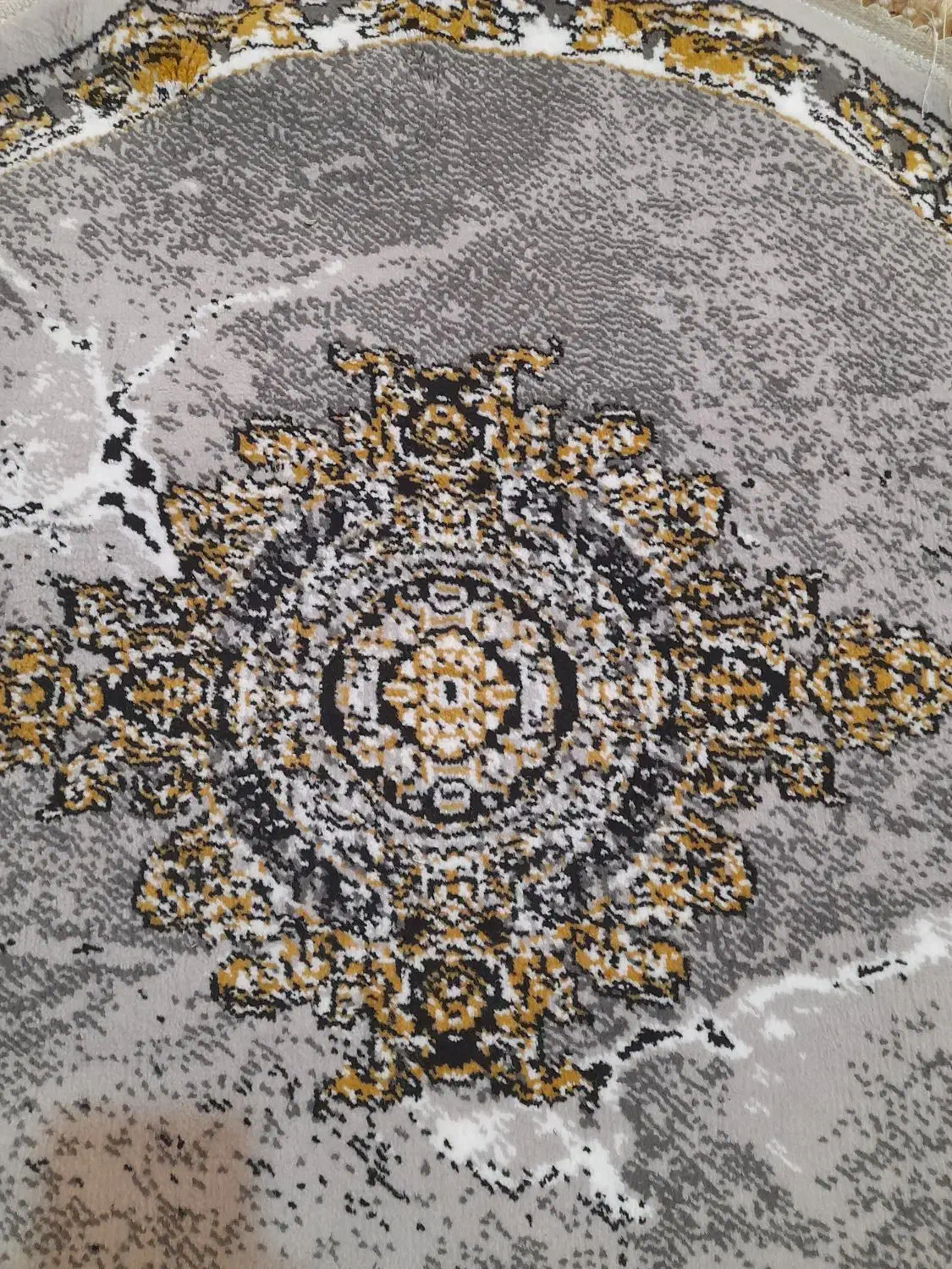 فرش گرد ۷۰۰ شانه|فرش|ماهدشت, |دیوار