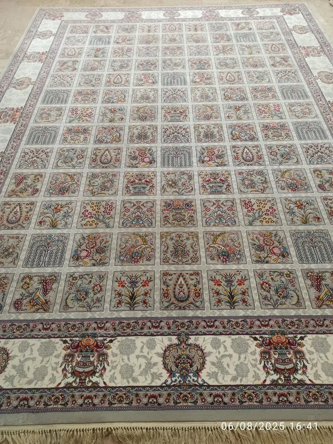 فرش کارکرده پرهام/دو تخته ۱۲ متری ۷۰۰ شانه در حد|فرش|مشهد, حجاب (شهرک غرب)|دیوار