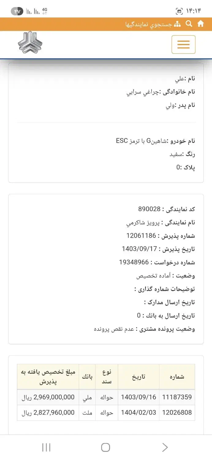 حواله شاهین G|خودرو سواری و وانت|خرم‌آباد, |دیوار