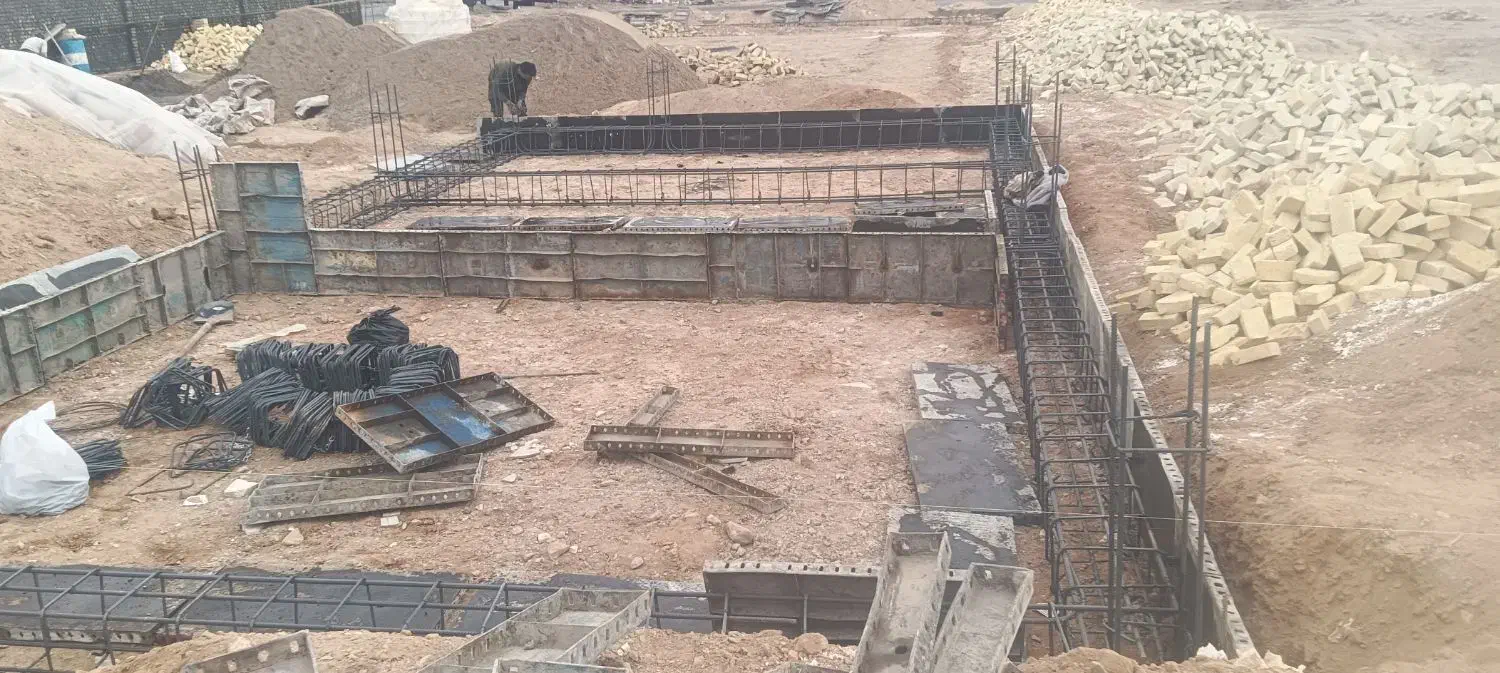 ارماتوربندی قالب بندی پرکردن ستون|خدمات پیشه و مهارت|حمیدیا, |دیوار