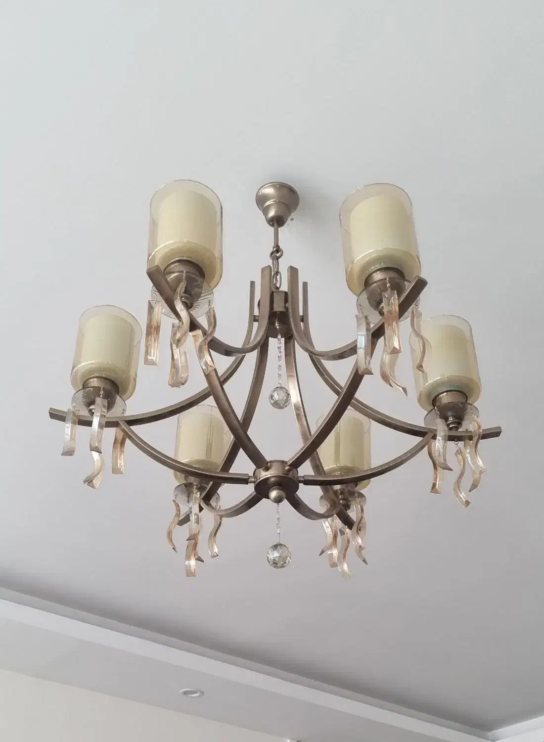 لوستر نو لاکچری مناسب جهزیه|لوستر و چراغ آویز|مشهد, آبکوه|دیوار