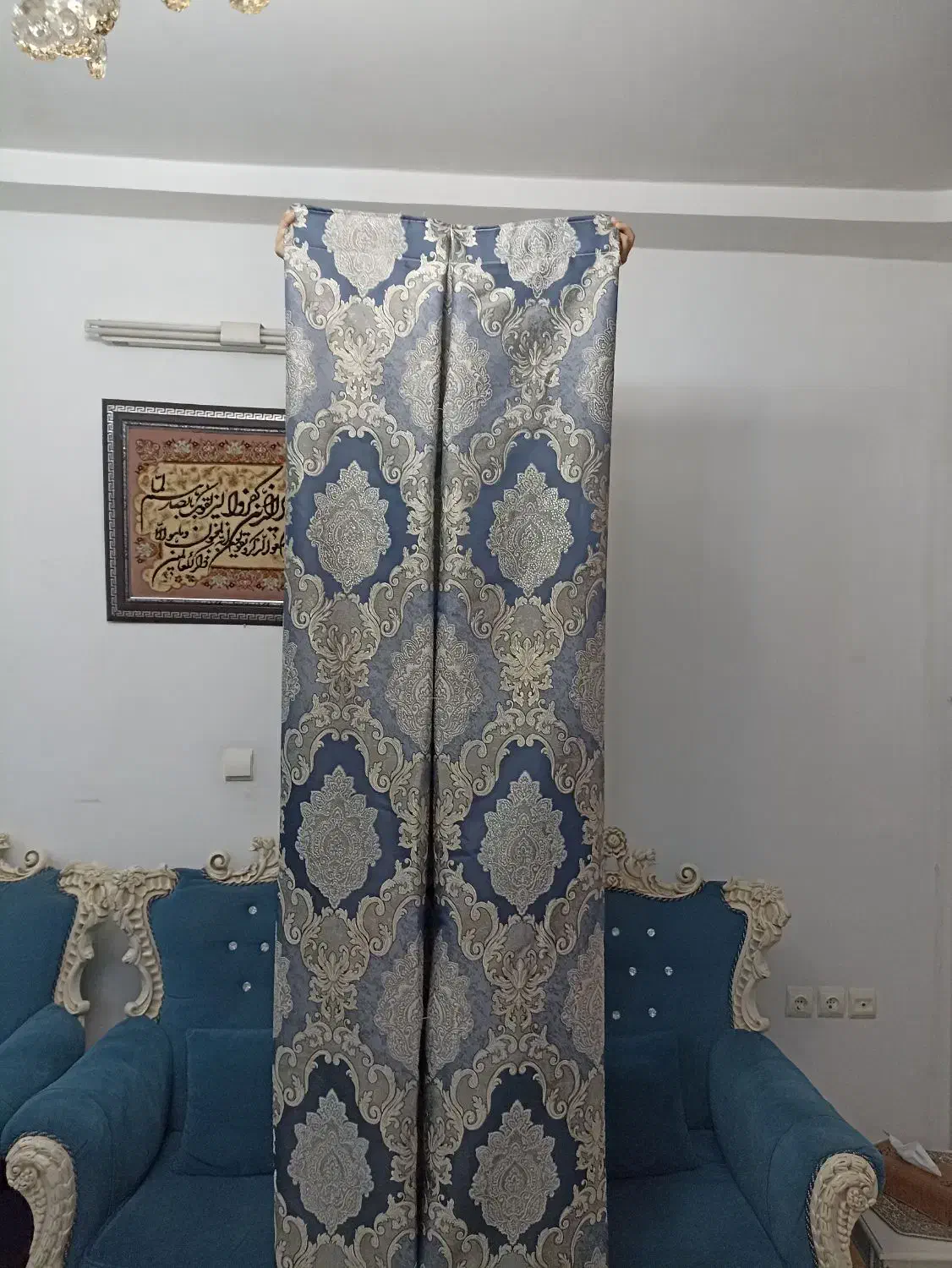 شال پرده|پرده، رانر، رومیزی|زنجان, |دیوار