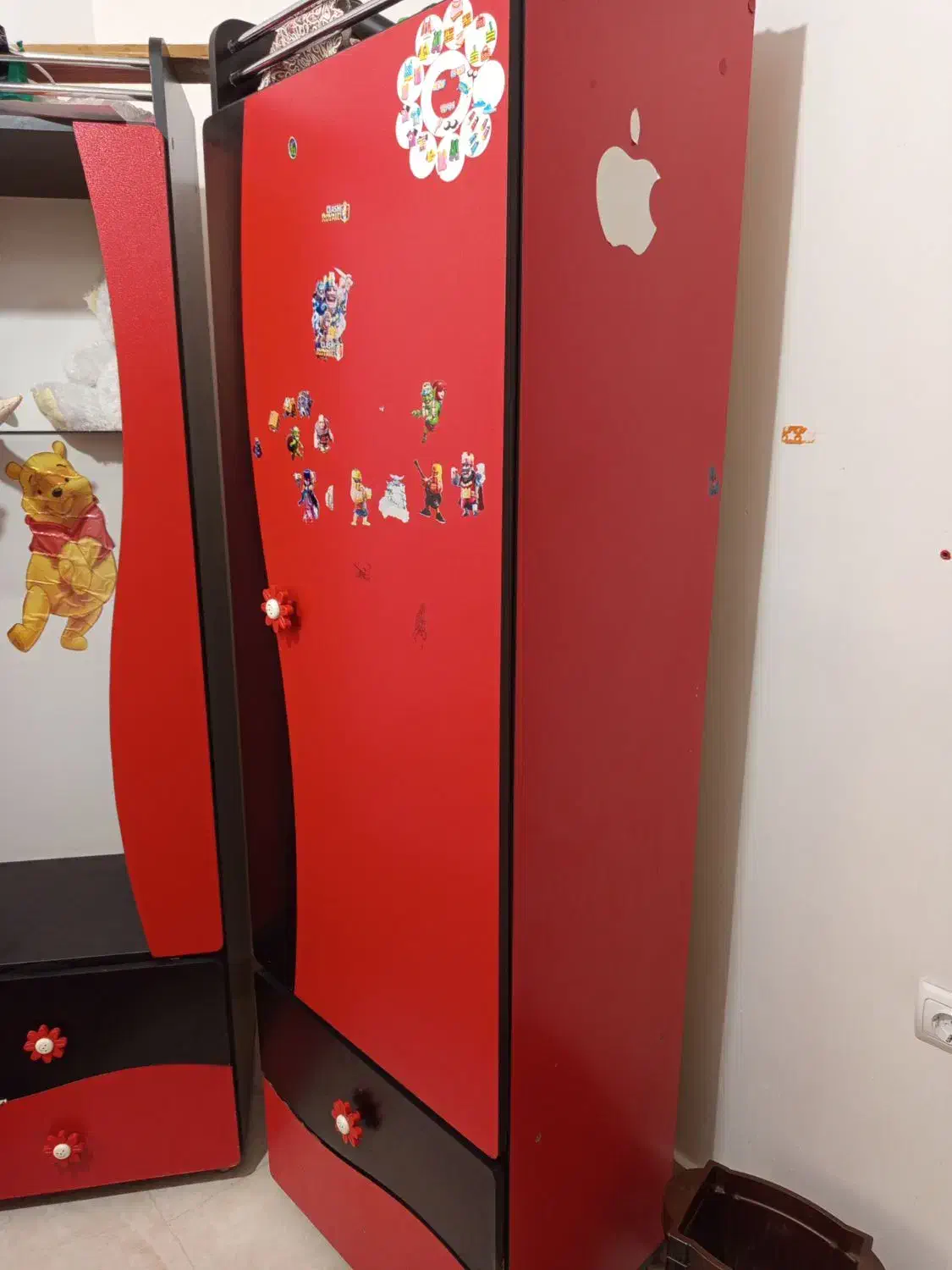 کمد دیواری کودک|تخت و سرویس خواب|اسکو, |دیوار