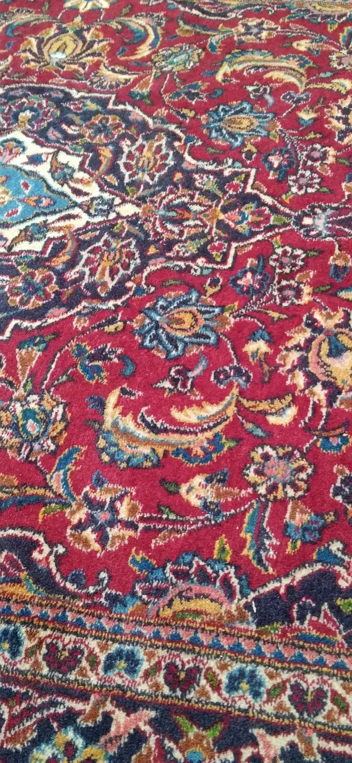 فرش ۳متری کاشان دستی بافت ۵۰۰ تضمینی|فرش|لاهیجان, مهرگان|دیوار