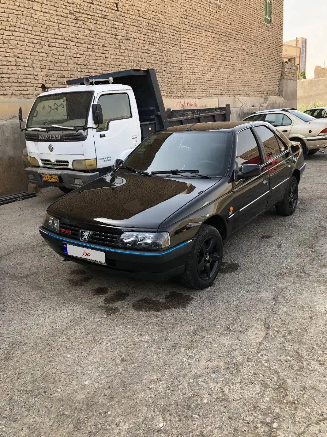پژو۴۰۵ مدل۹۰ مشکی استثنایی|خودرو سواری و وانت|زابل, |دیوار