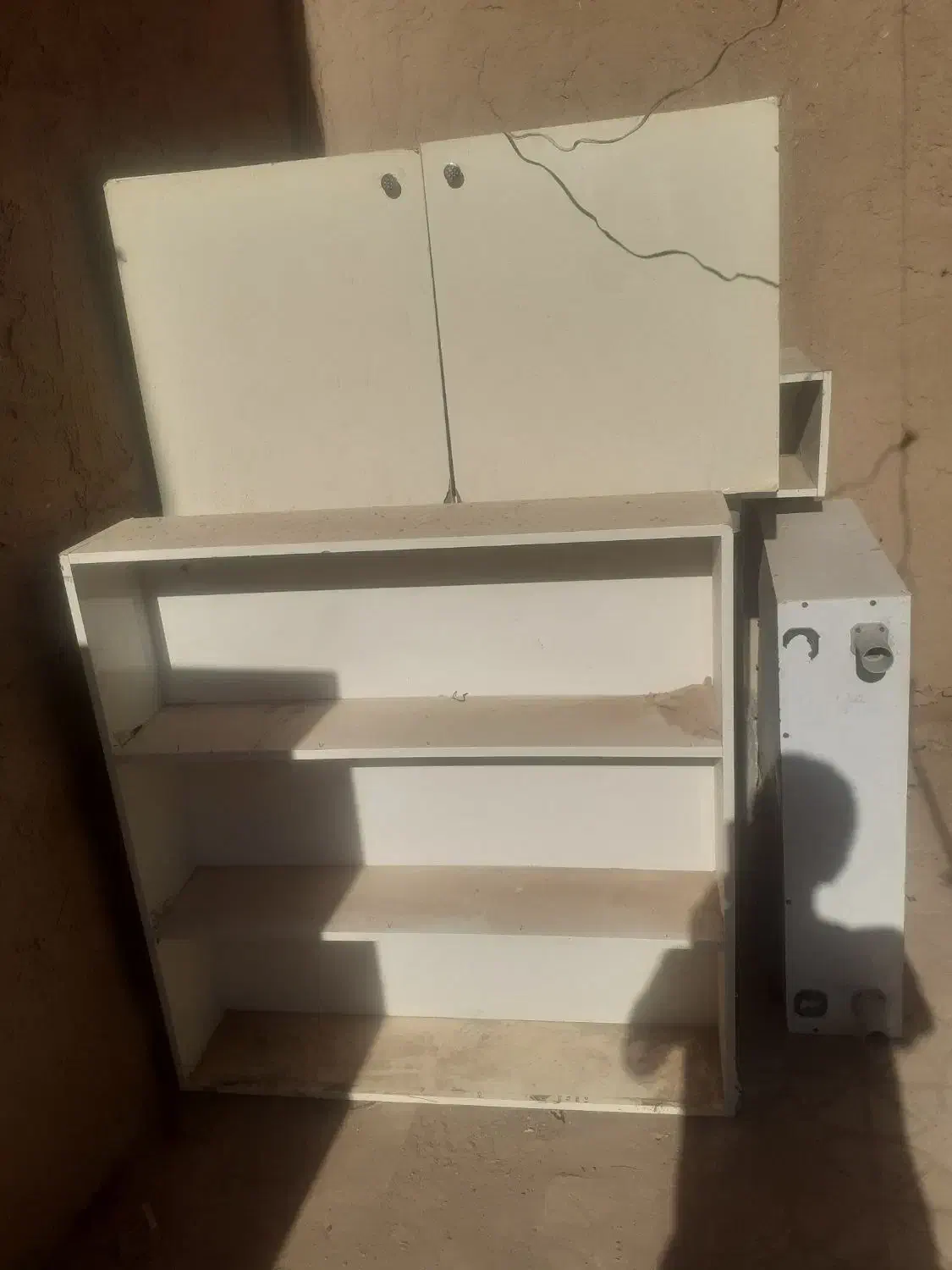 دکور چوبی|کتابخانه، شلف، قفسههای دیواری|یزد, |دیوار